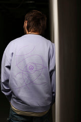 LETITROLL Orbith Crewneck Sweatshirt Violet
