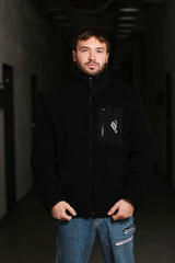 LETITROLL Sherpa Jacket Black