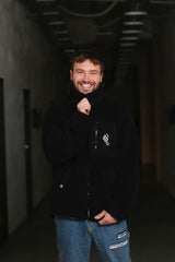 LETITROLL Sherpa Jacket Black