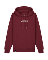 LETITROLL Mikina Minimalist Burgundy II