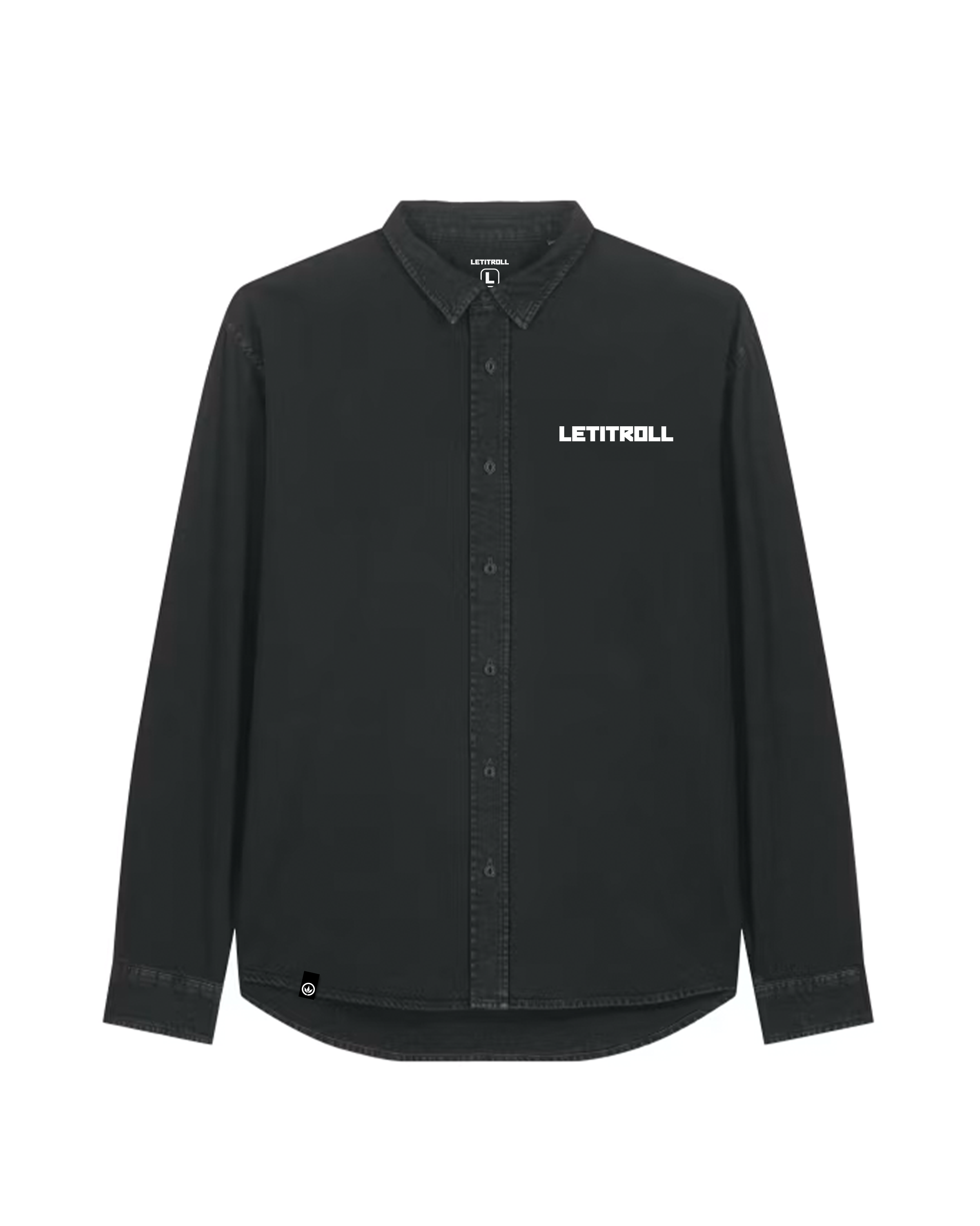 LETITROLL Košile Worker Black