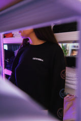 LETITROLL černé triko s dlouhým rukávem / Immortality Edition