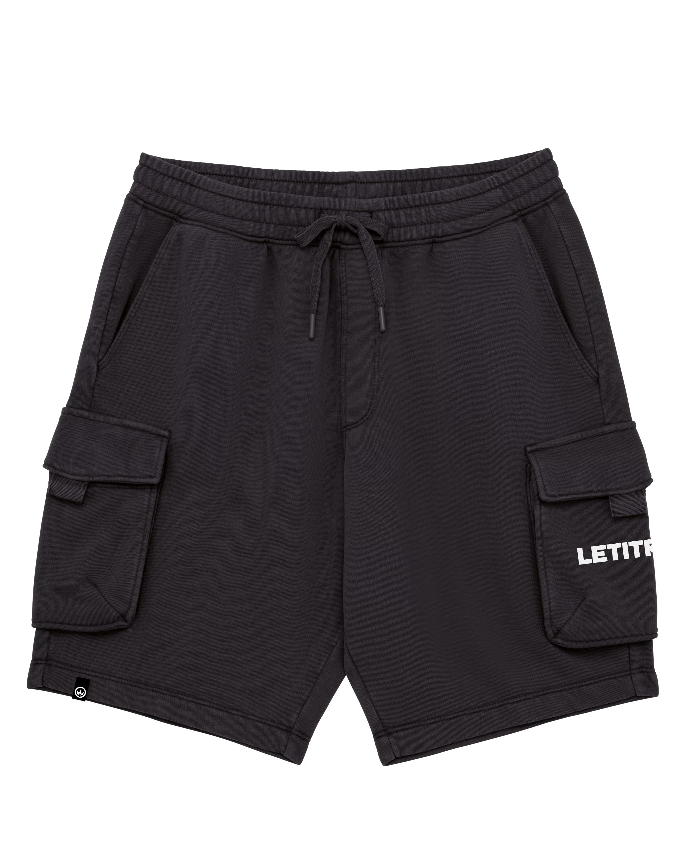 LETITROLL Kraťasy Unisex Black