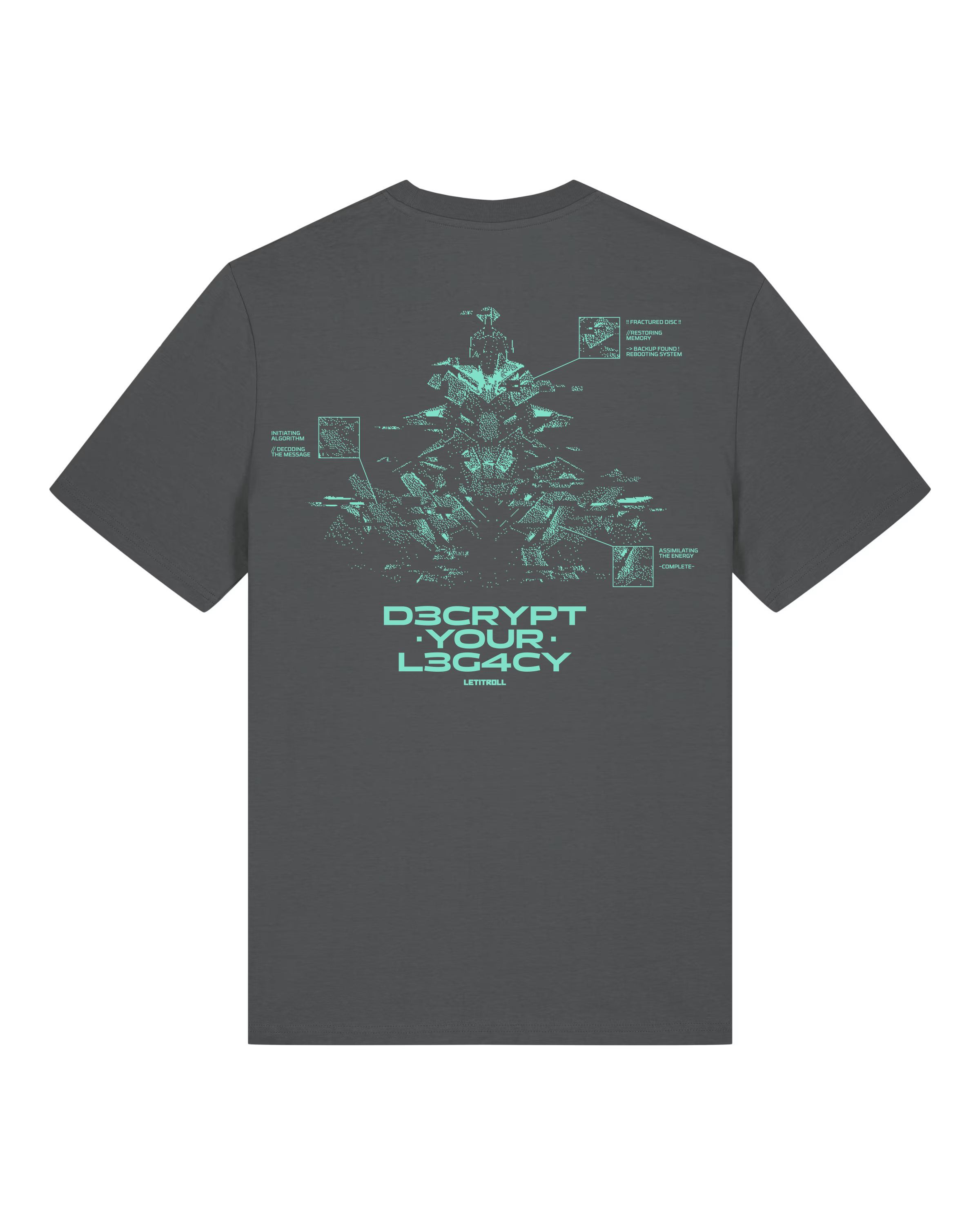 LETITROLL Triko Renegade Antracid