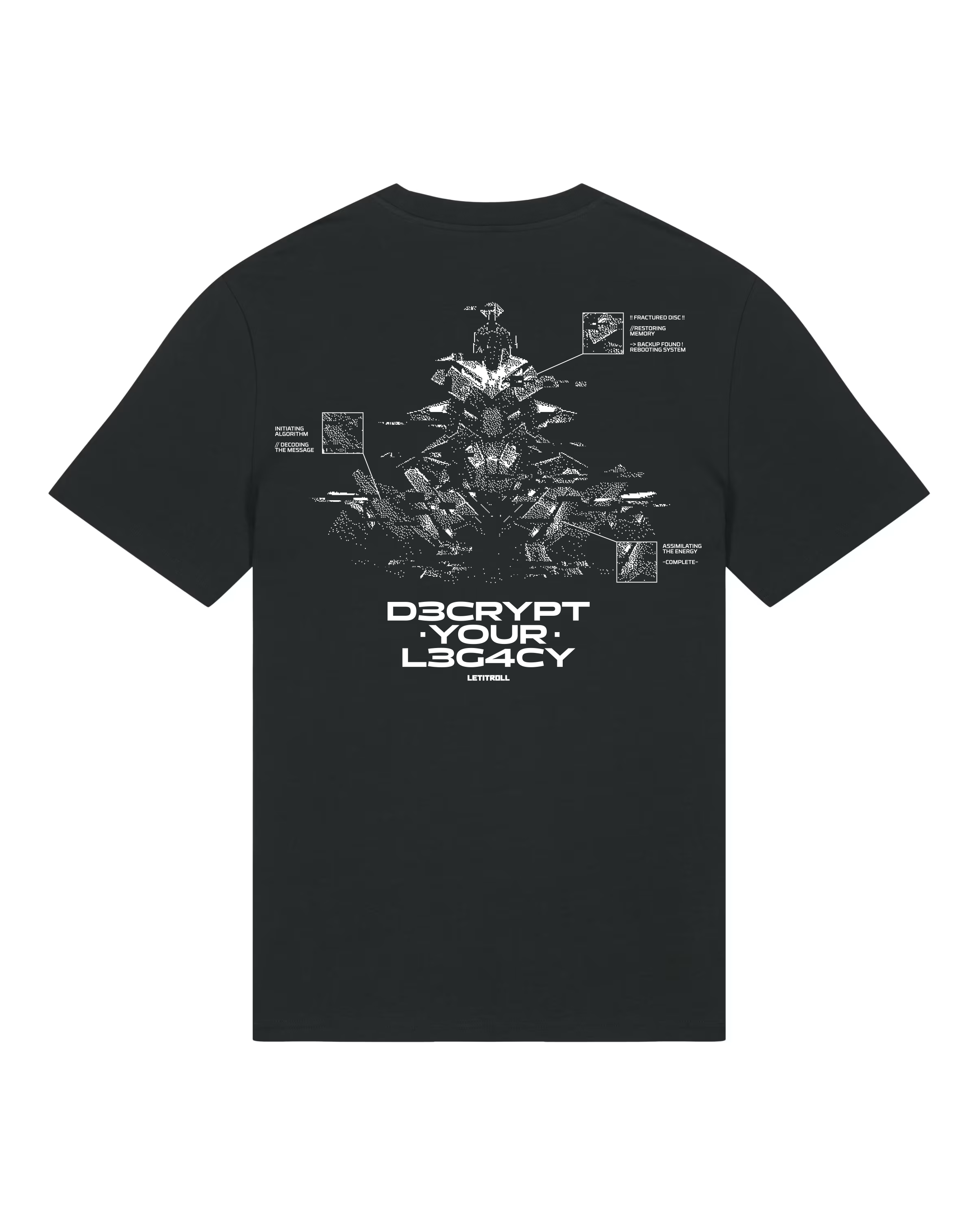 LETITROLL Triko Renegade Black