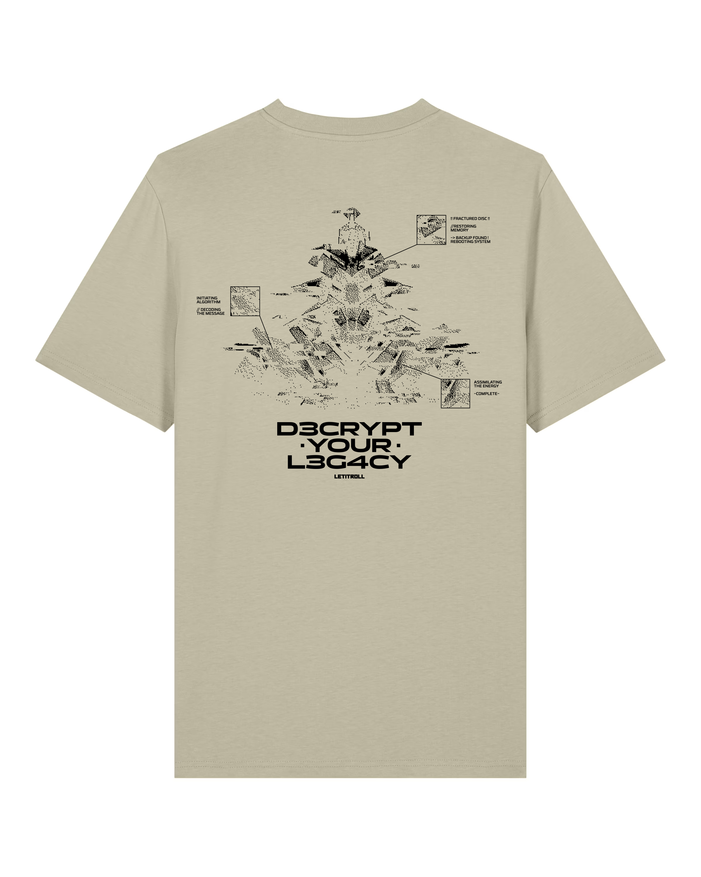 LETITROLL Triko Renegade Stone