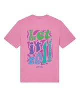 LETITROLL Funky T-shirt Pink