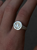 IMMORTALITY RING SILVER