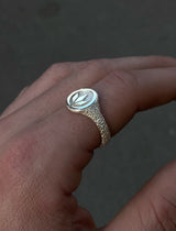 IMMORTALITY RING SILVER