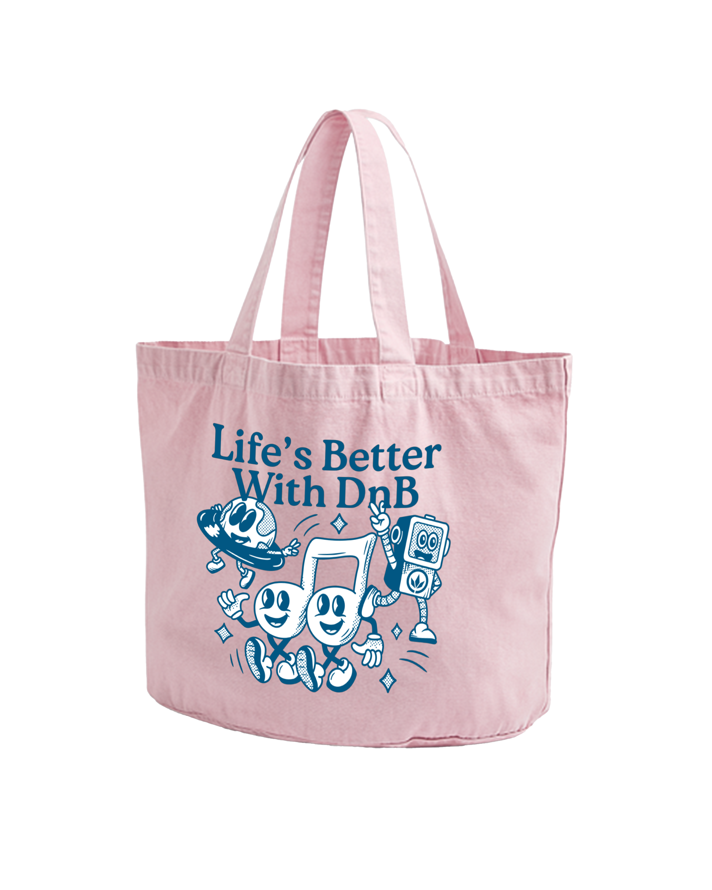 LETITROLL Plátěnka "Life Is Better With DnB"