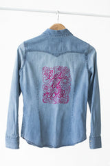 Denim Košile LETITROLL x Ultravagand / č.83 / Levi's upcycled