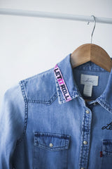 Denim Košile LETITROLL x Ultravagand / č.83 / Levi's upcycled