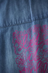 Denim Košile LETITROLL x Ultravagand / č.82