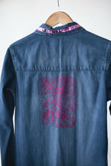 Denim Košile LETITROLL x Ultravagand / č.82