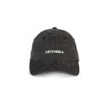 LETITROLL Kšiltovka Washed Black